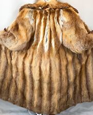 coat fox fur real for sale  BOREHAMWOOD