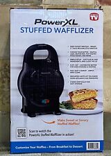 Ferro wafflizer belga recheado Power XL, placas antiaderentes, máquina de waffle preta comprar usado  Enviando para Brazil