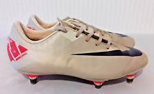 Nike Mercurial Football or Rugby Boots Size 3 UK Grey with Changeable Studs for sale  Shipping to South Africa