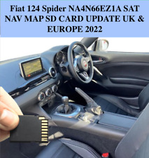 Fiat 124 Spider SAT NAV MAP SD CARD UPDATE UK & EU 2022 NA4N66EZ1A connect 7.0 comprar usado  Enviando para Brazil
