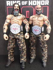 Briscoe Brothers ROH WWE AEW Mattel Elite Custom Pro Wrestling Action Figures for sale  Shipping to South Africa