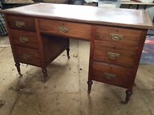 Antique walnut desk for sale  BECCLES