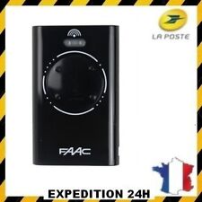 Télécommande 4 canaux FAAC XT4 868 Mhz SLH LR Noire 787010 pour portails d'occasion  Istres