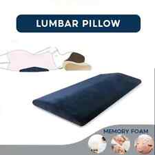 Used, Lumbar Support Pillow Back Support Memory Foam Pillow For Lower Back Pain Relief for sale  Shipping to South Africa