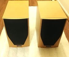 Used, Mission M71-Book Shelf Speakers-Rear Port Sub-Bi/Wired-UK Design-Tested/Working for sale  Shipping to South Africa