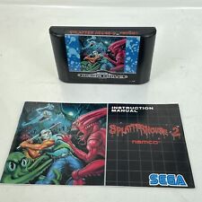 SEGA Mega Drive Splatterhouse 2 NAMCO cartucho de videogame e manual PAL em perfeito estado comprar usado  Enviando para Brazil