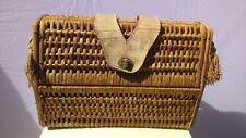 Old wicker bag. d'occasion  Fayence