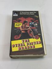 The Steel Fisted Dragon VHS 1978 Thorn EMI Steve Lee Grindhouse Kung Fu RARO comprar usado  Enviando para Brazil