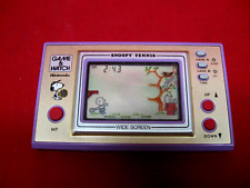 VINTAGE 1982 NINTENDO SNOOPY TENNIS ELECTRONIC HAND HELD GAME AND WATCH - WORKS for sale  Shipping to South Africa