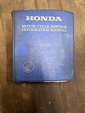 Honda service information for sale  BRIERLEY HILL