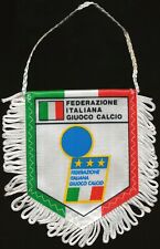 PENNANT PETIT FANION 10*9 CM FEDERAZIONE ITALIANA GIUOCO CALCIO ITALIA ITALY d'occasion  Bussy-Saint-Georges