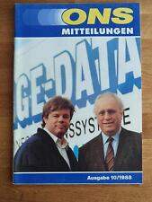 Mitteilungen 1988 ergebnisse gebraucht kaufen  Deutschland