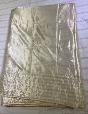 Gold quilted bedspread for sale  BRIGHTON