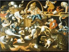 De alta calidad de la pintura al óleo pintada a mano sobre lienzo "la fertilidad de los huevos" segunda mano  Embacar hacia Spain