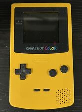 Amarillo Nintendo Game Boy Color Probado ¡PERFECTO ESTADO DE FUNCIONAMIENTO! segunda mano  Embacar hacia Argentina