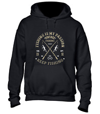 Fishing passion hoody for sale  MANCHESTER