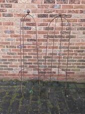 Pair rusty metal for sale  MANCHESTER
