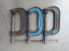Vintage Malleable G Clamps 3 inch x 3 for sale  Shipping to South Africa