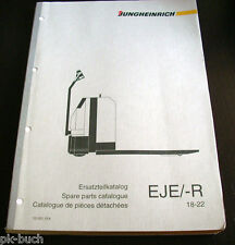 Catalogo Ricambi Jungheinrich Eje R 18-22 Transpallet Stapler Formica Stand usato  Spedire a Italy