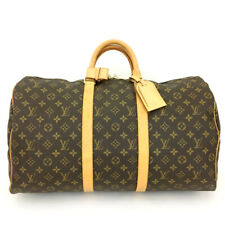 Louis Vuitton Monogram Keepall 50 Boston Travel Hand Bag /1A0002 til salgs  Frakt til Norway