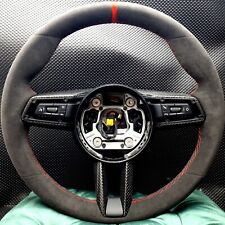 PORSCHE GT3 Race Tex CARBON 992 911 718 Macan Taycan RED Steering Wheel HEAT OEM, usado comprar usado  Enviando para Brazil