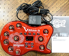 Simulador amplificador de efeitos de guitarra Behringer V-AMP3 VAMP3 efeitos múltiplos com adaptador CA, usado comprar usado  Enviando para Brazil