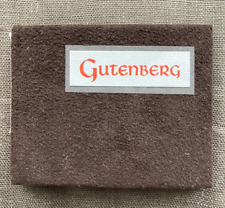 Gutenberg miniature book for sale  Wakefield