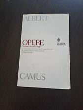 Albert camus opere usato  Roma