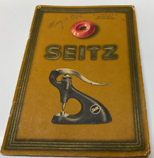 Seitz service manual for sale  Shipping to Ireland