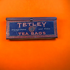 Tetley tea vintage for sale  Long Pond