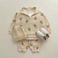 Conjuntos de roupas de desenho animado primavera bebê meninos meninas moletom + calça 2 peças terno infantil comprar usado  Enviando para Brazil