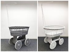 Grey white wicker for sale  Shipping to Ireland