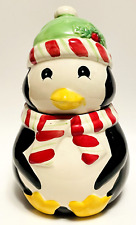 Penguin ceramic cookie for sale  Peabody