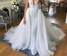 Saia destacável de tule 6 camadas casamento vestidos de trem removíveis saia de noiva, usado comprar usado  Enviando para Brazil