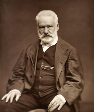 Foto 8x10 do autor francês Victor Hugo em 1876 comprar usado  Enviando para Brazil