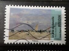Usado, Francia 2013 ,Sello Autoadhesivo 836 ,Arte Cuadro Burlete Matasellado,VF Stamp segunda mano  Embacar hacia Argentina