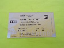 Billet concert johnny d'occasion  Herblay