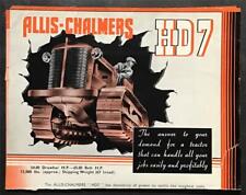 Allis chalmers hd7 for sale  LEICESTER