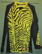 Camisa de futebol Rinat Prenda original amarela preta acolchoada cotovelo goleiro tamanho M comprar usado  Enviando para Brazil
