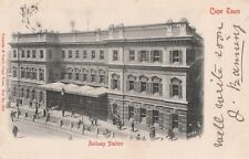 a african old antique postcard south africa cape town railway station, used for sale  Shipping to South Africa