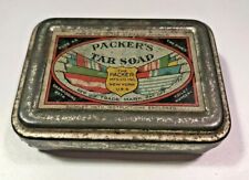 Sabonete de alcatrão vintage PACKER'S - The Packer MFG Co., Inc. Nova York - Vazio, usado comprar usado  Enviando para Brazil