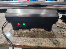 Panini Press Grill Electric Chefman Sandwich Maker Gourmet Non Stick Toaster, used for sale  Shipping to South Africa
