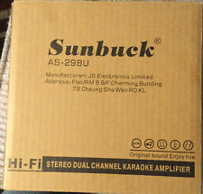 180W Wireless Bluetooth Stereo Amplifier Sunbuck Dual Channel Sound- AS-29BU for sale  Shipping to South Africa