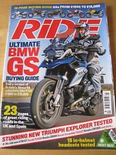 Ride magazine may for sale  BRISTOL