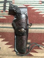 Fits Heritage Rough Rider Ruger Wrangler 6.5" Western Drop Holster Used w concho for sale  Shipping to South Africa