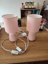 Matching pink bedside for sale  ROMSEY