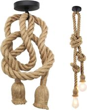 Lampadario corda bambù usato  Ascoli Piceno