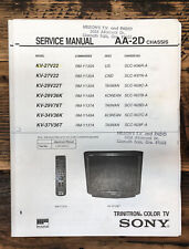 Manual de serviço de TV Sony KV-27V22 -29V36K -34V36K -37V36T *Original* comprar usado  Enviando para Brazil