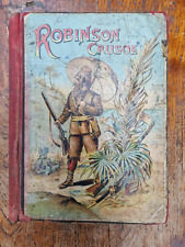 Robinson Crusoe Daniel Defoe Campe Abenteuer antik Jugendbuch um 1890 comprar usado  Enviando para Brazil