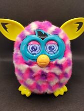 Juguete Furby Boom Rosa Púrpura Blanco Amarillo Orejas Hasbro 2012 Probado FUNCIONA segunda mano  Embacar hacia Argentina